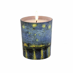 Scented candle Cotton flower Vincent van Gogh - Starry night, 1888