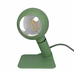 Magnetic lamp holder with lamp Iride Green