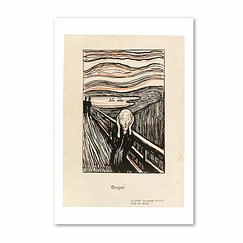 Reproduction Edvard Munch - The Scream, 1895 - 40 x 30 cm