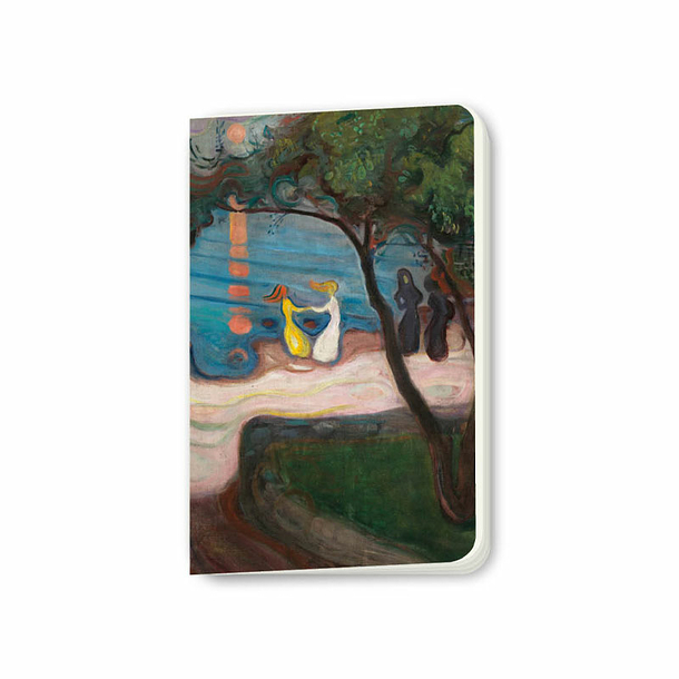 Small notebook Edvard Munch - Dance on a shore, 1899-1900