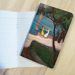 Small notebook Edvard Munch - Dance on a shore, 1899-1900