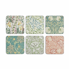 Set of 6 Coasters - Morris & Co.