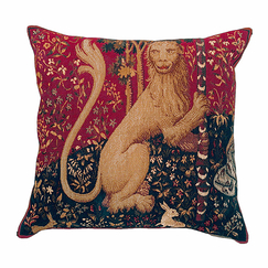 Housse de coussin Lion - Jules Pansu