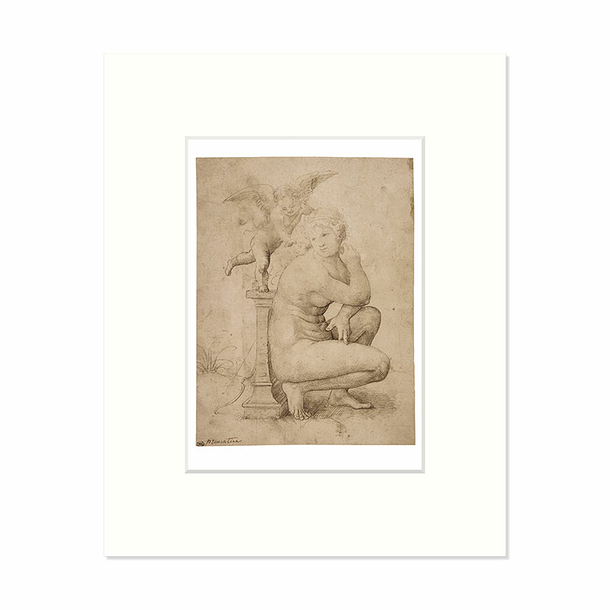 Reproduction Marcantonio Raimondi - Crouching Venus