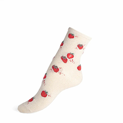 Strawberries socks - Woman - Maison Broussaud