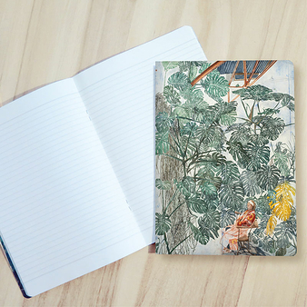 Notebook Sam Szafran - Lilette in plants, 1987