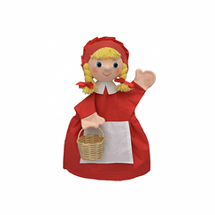 Marionnette Petit chaperon rouge - 30 cm