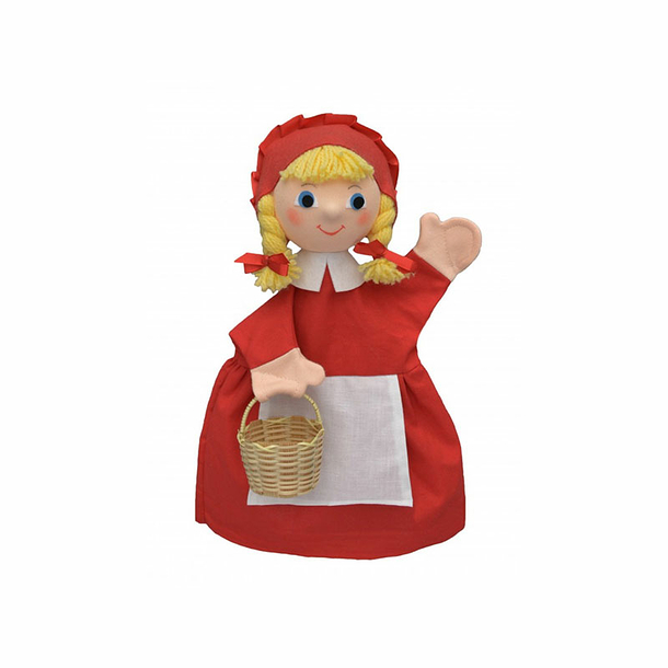 Marionnette Petit chaperon rouge - 30 cm