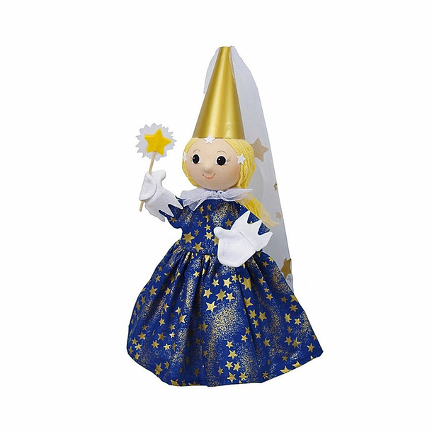 Blue Fairy Puppet - 35 cm