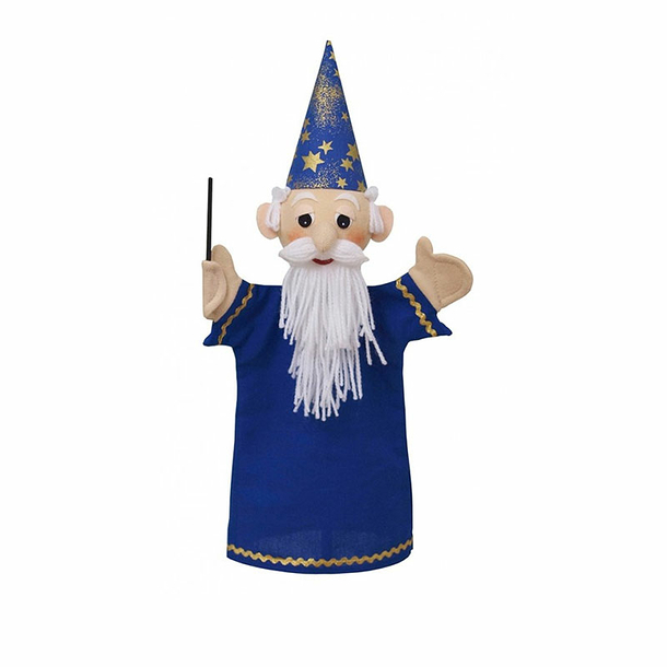 Marionnette à main Magicien - 36 cm