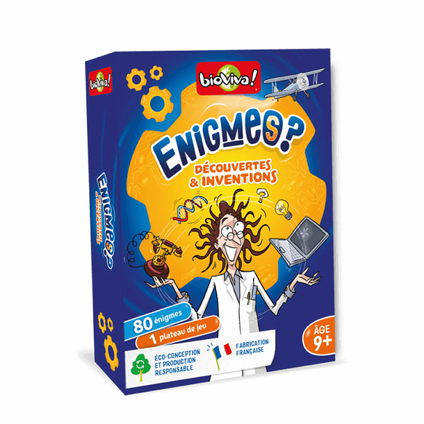 Enigmas - Discoveries and Inventions Game - Bioviva