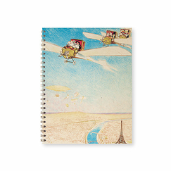 Cahier à spirale André Devambez - Lithographies