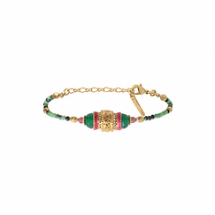 Adjustable Bracelet Silma Green - Satellite Paris