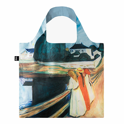 Totebag Edvard Munch - Girls on the Bridge - Loqi