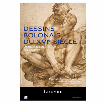 Exhibition Poster - 16th century Bolognese drawings in the Louvre collections - 40 x 60 cm