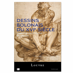 Affiche de l'exposition - Dessins bolonais du XVIe siècle dans les collections du Louvre - 40 x 60 cm