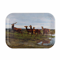 Tray Rosa Bonheur - A deer family