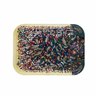 Plateau Séraphine de Senlis - Fleurs ou Grand bouquet - 28 x 20 cm