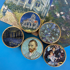 Box of mint flavoured sweets Vincent van Gogh - Self-portrait