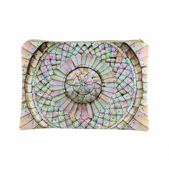 Pouch Gujarat pearl basin - 21 x 15 cm