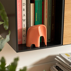 Olifant - Porcelain Elephant - Dusty rose - Caussa