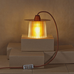 Lampe Amanda - Ambre - Warren & Laetitia