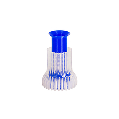 Double candle holder 2.21.1 - Blue - Warren & Laetitia