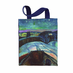 Sac Edvard Munch - Nuit étoilée, 1922-1924 - 41 x 35 cm