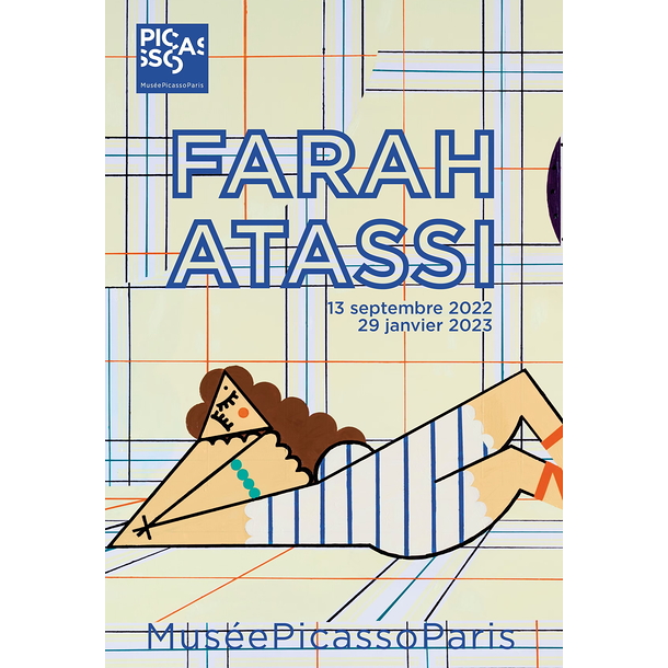 Farah Atassi - Poster of the exhibition