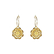 Boucles d'oreilles Créoles Rosace Petit modèle