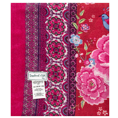 Red Caucasus wool Stole 70x200 cm