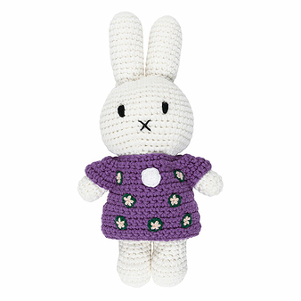 Peluche crochet Miffy Robe Nymphéas