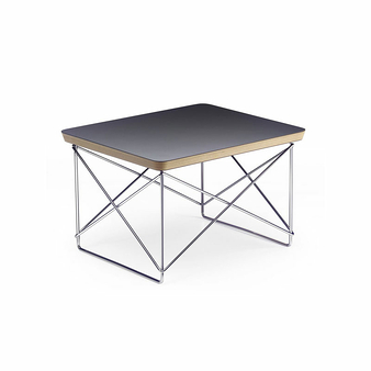 Occasional Table LTR Eames - Black plywood