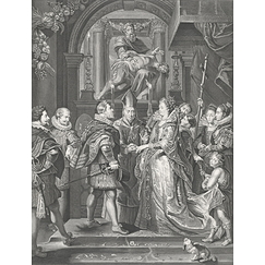 The wedding of Marie de Medicis - Antoine Trouvain