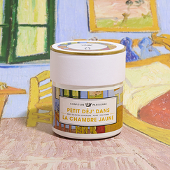 Musée d'Orsay Jam Chestnut, pear and Tonka bean 8.8 OZ - Petit déj' dans la chambre jaune - Confiture parisienne
