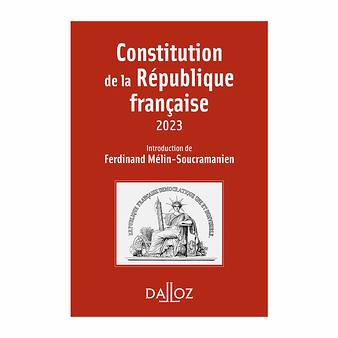 Constitution of the French Republic 2023