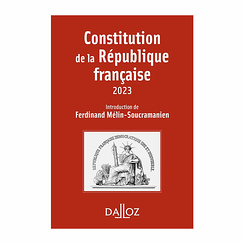 Constitution de la République française 2023