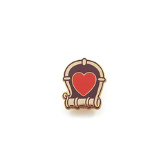 Heart pin A.W.N. Pugin - V&A