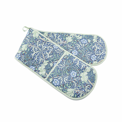 Double oven glove Seaweed - John Henry Dearle - V&A