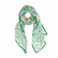 William Morris Garden Silk scarf - V&A