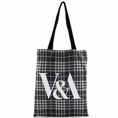 Sac V&A Plaid gris