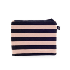 Striped pouch