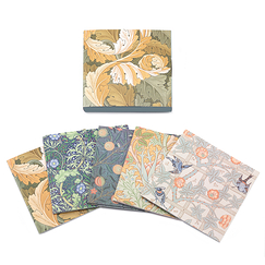 Set of 10 notecards William Morris - V&A