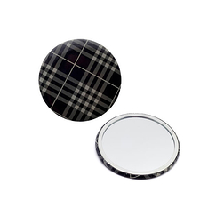 Plaid pocket Mirror - V&A