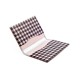 Porte-cartes Pied-de-poule - V&A