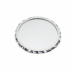 Houndstooth Pocket Mirror - V&A