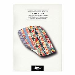 Livret d'étiquettes et d'autocollants Style japonais - The pepin Press