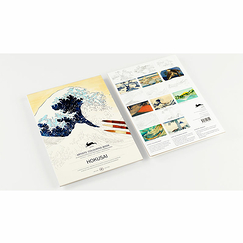 Livret de coloriage Hokusaï - The Pepin Press