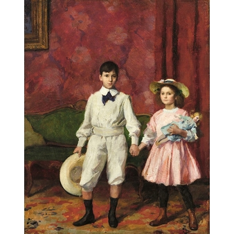 Deux enfants [Pierre et Valentine]