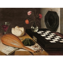 Nature morte à l’échiquier